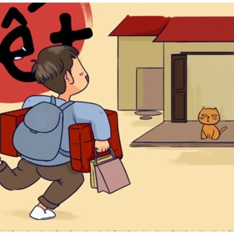 Cảm xúc đoàn viên qua về nhà ăn tết meme