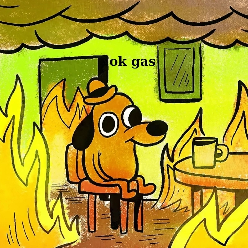 Meme oke gas là chuẩn bài cho những tình huống hài hước