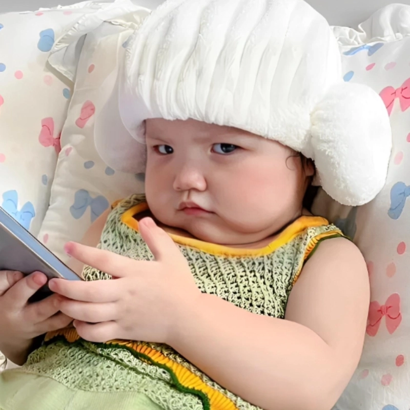 Meme em bé tức giận mà vẫn cưng như thường