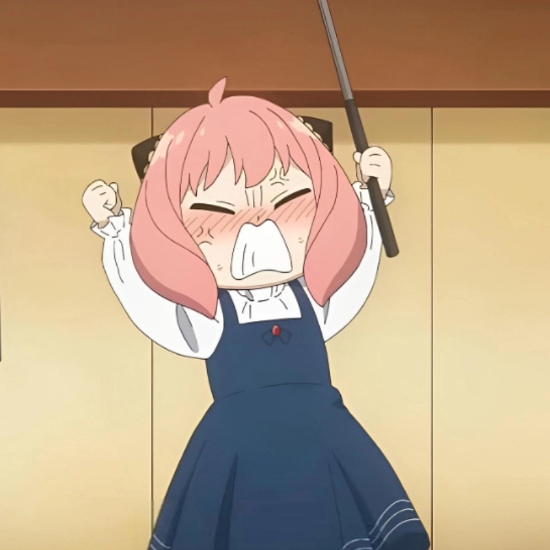 Meme tức giận anime, nhìn là biết ai cũng sắp toang