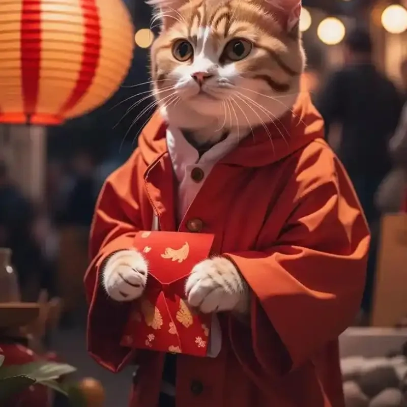 Cười thả ga cùng ảnh mèo meme tết siêu lầy lội