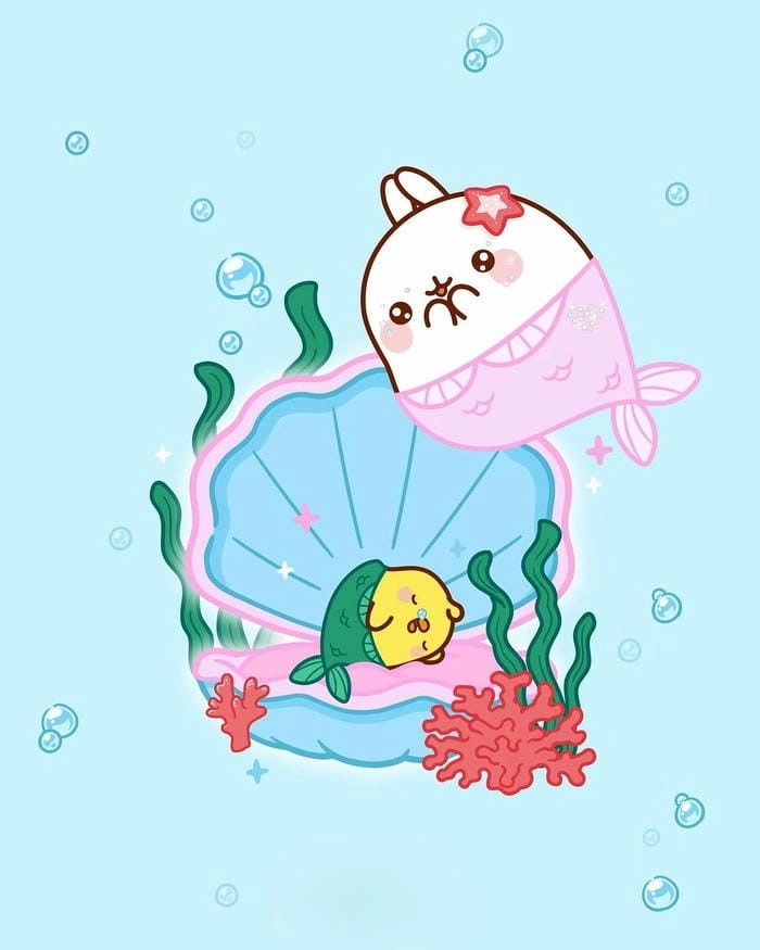 Đổi ngay avatar thỏ cute hình chibi để trang cá nhân thêm xinh