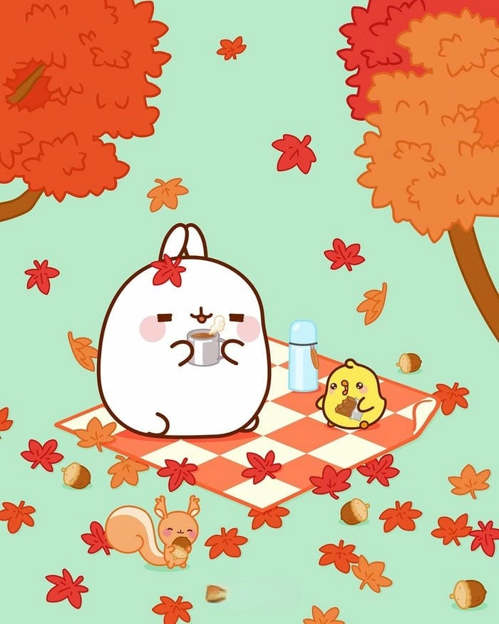 Tải ngay hình ảnh thỏ cute chibi với màu sắc đáng yêu