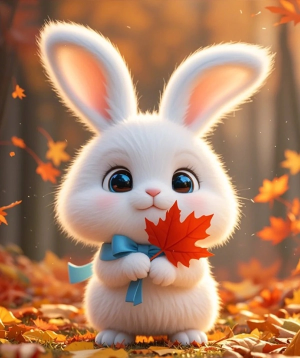 Những khoảnh khắc đáng yêu của chibi thỏ cute khiến ai cũng thích