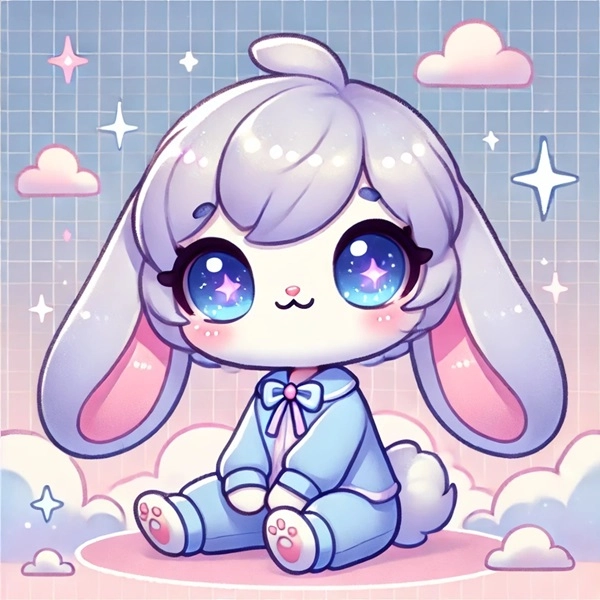 Ngắm nhìn anime thỏ cute hình chibi dễ thương đến tan chảy