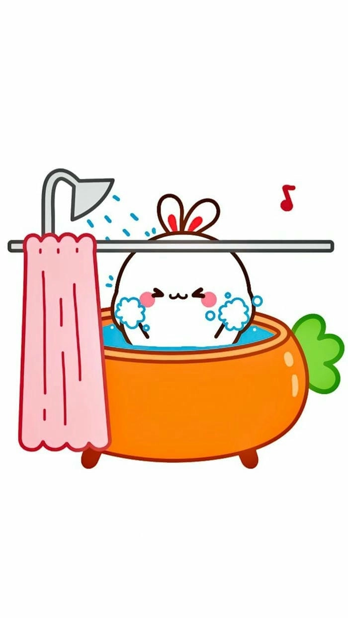 Bộ ảnh chibi cute thỏ giúp bạn có những khoảnh khắc đáng yêu