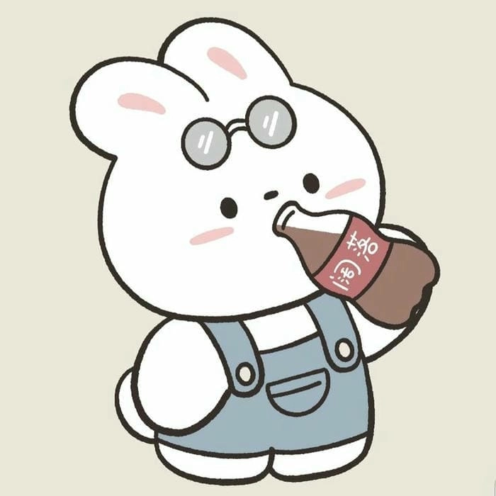 Sưu tập ngay chibi thỏ cute với những biểu cảm siêu đáng yêu