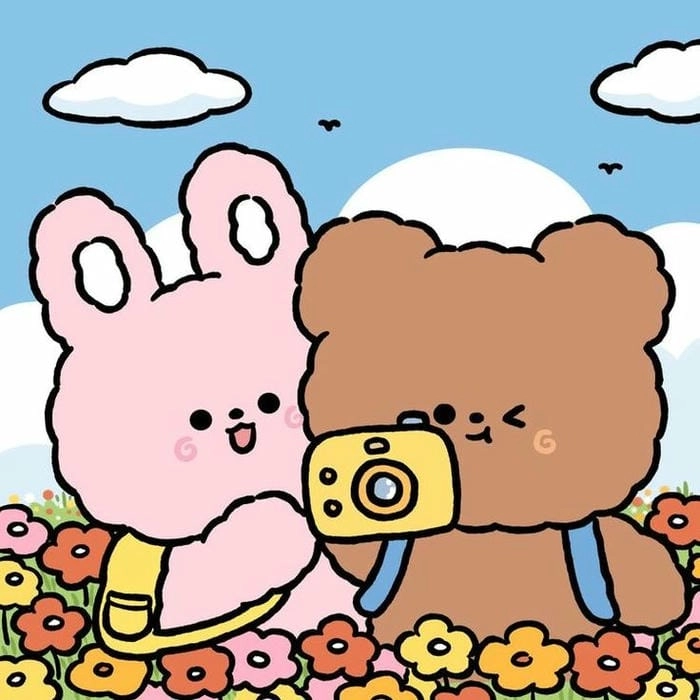 Cùng chiêm ngưỡng hình thỏ chibi dễ thương dành cho người yêu thích thỏ