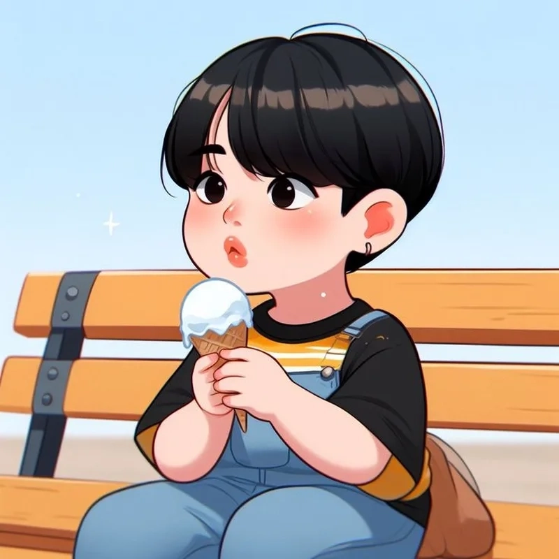 Tải về avatar cute lạnh lùng ảnh anime chibi boy cá tính
