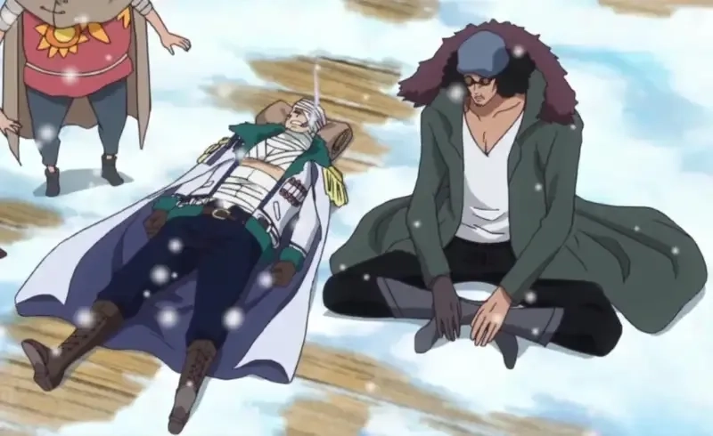 Hành trình đầy bí ẩn của one piece aokiji
