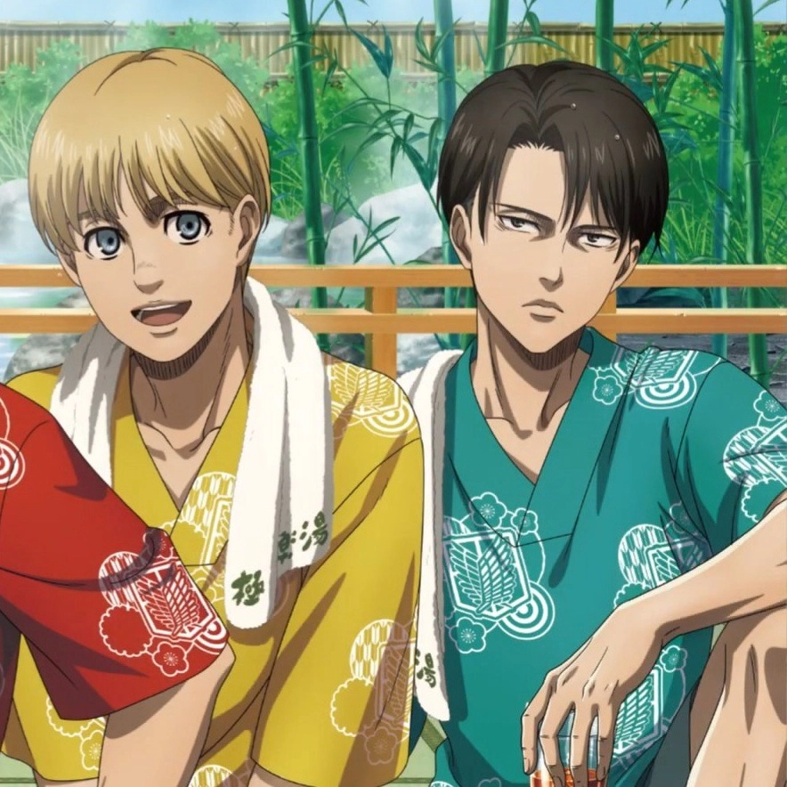 Levi x Armin người chỉ huy và bộ não chiến lược của đội