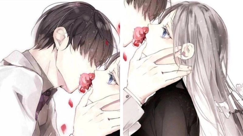Lưu giữ khoảnh khắc ngọt ngào với ảnh cặp đôi cute anime