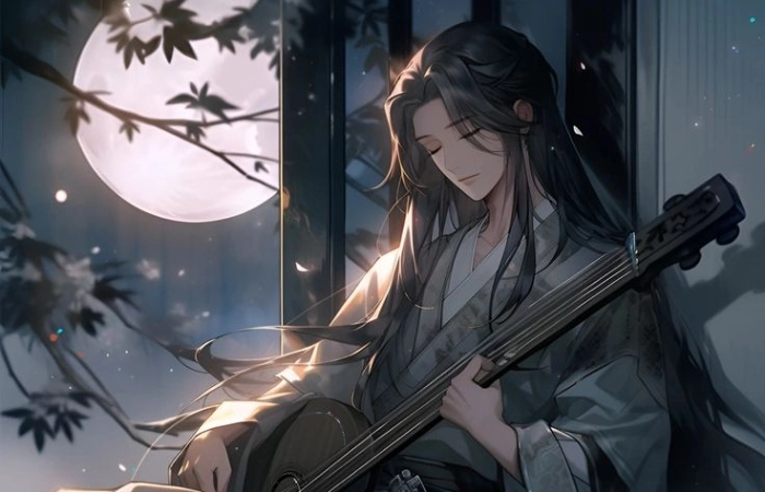 Anime nam cổ trang với phong thái quyền uy đầy lôi cuốn