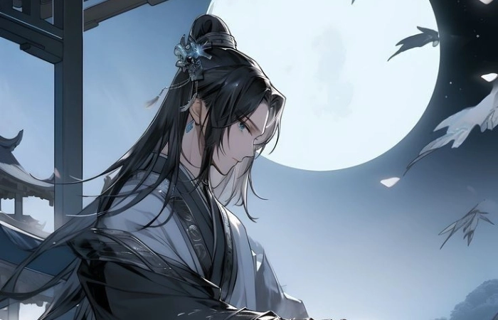 Anime nam ác quỷ thể hiện sức mạnh huyền bí đầy quyền lực