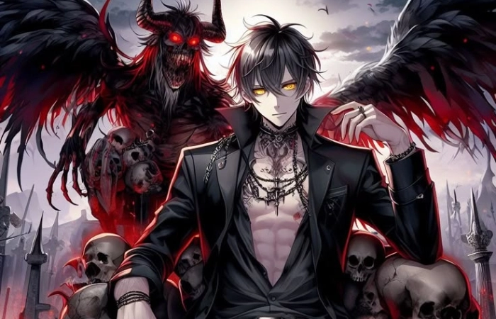 Avatar ảnh anime nam ngầu lạnh lùng ác quỷ đầy ma mị và cuốn hút