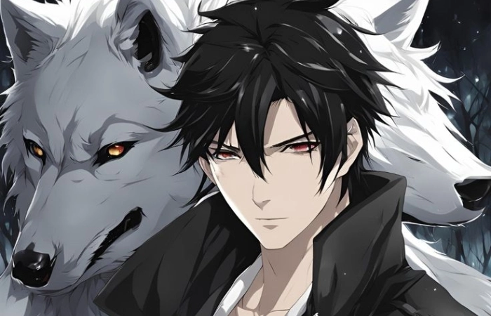 Anime nam sói thể hiện sức mạnh hoang dã và đầy nội lực
