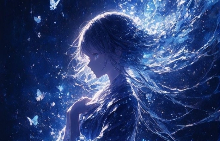Tâm trạng cùng avatar buồn cho nữ anime
