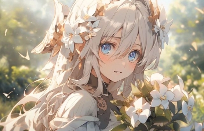 Cuốn hút với avatar anime nữ đẹp cực xinh
