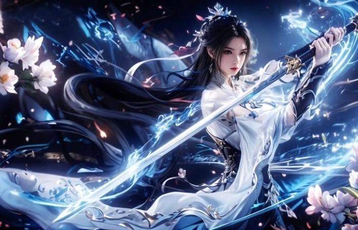 Nổi bật với avatar anime nữ ngầu đầy phong cách