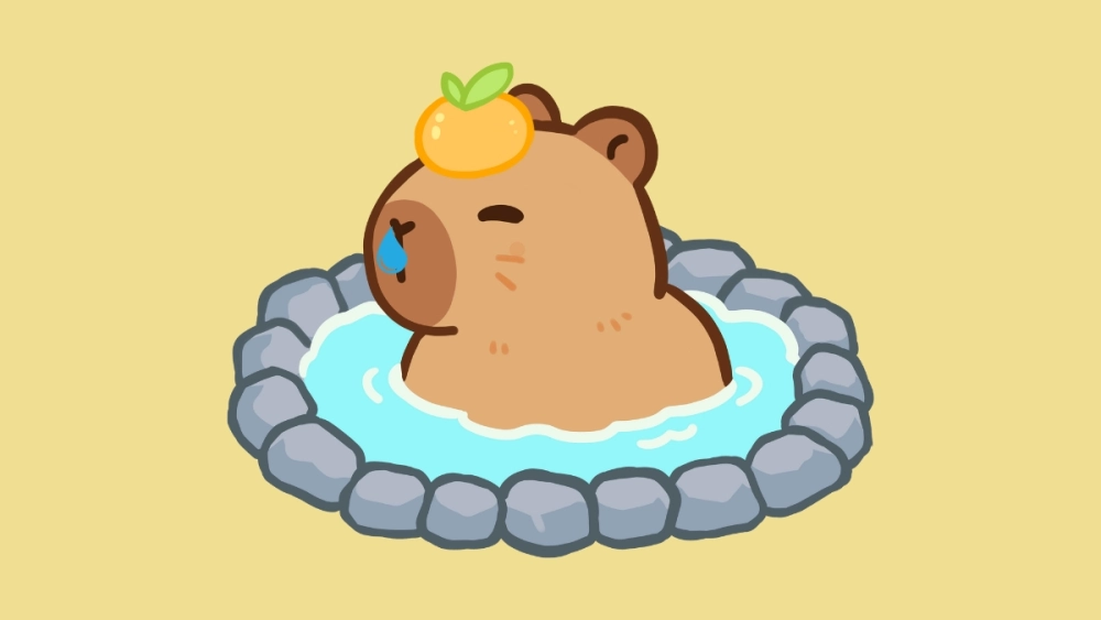 Gợi ý chibi cute avatar capybara chibi cute đẹp độc đáo
