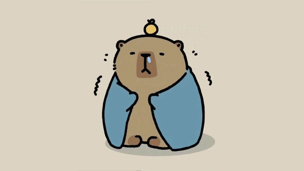 Sở hữu avatar avatar ảnh capybara chibi cute cực đáng yêu