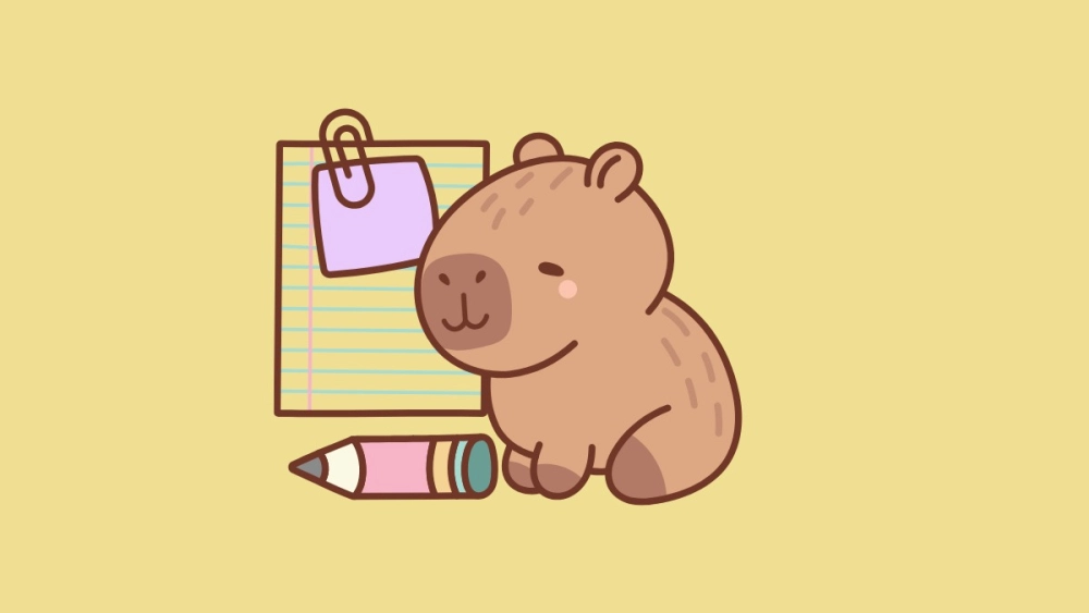 Gợi ý avatar chibi cute chibi cute avatar vẽ capybara cực xinh