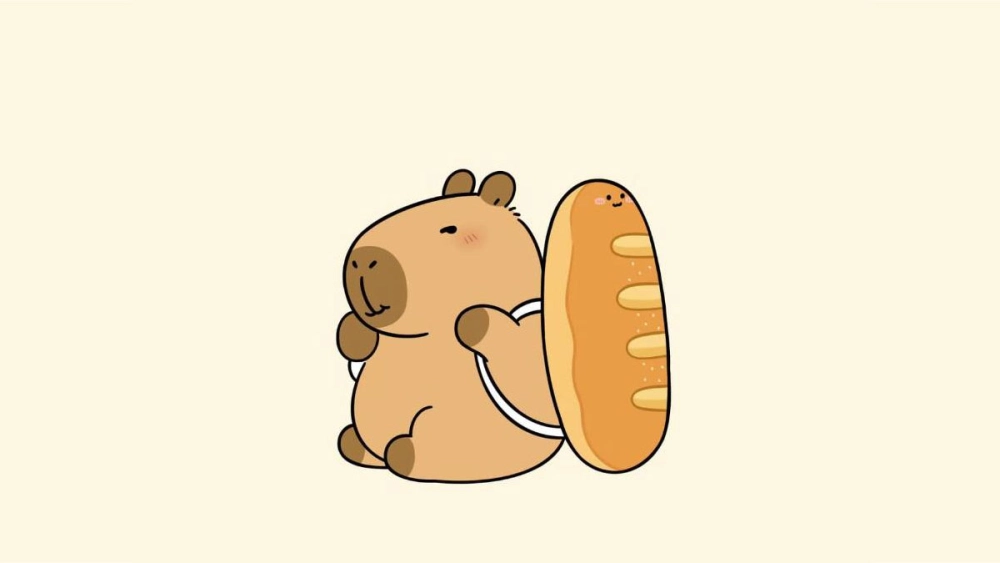 Chọn ngay avatar avatar hình nền capybara cute chibi lung linh