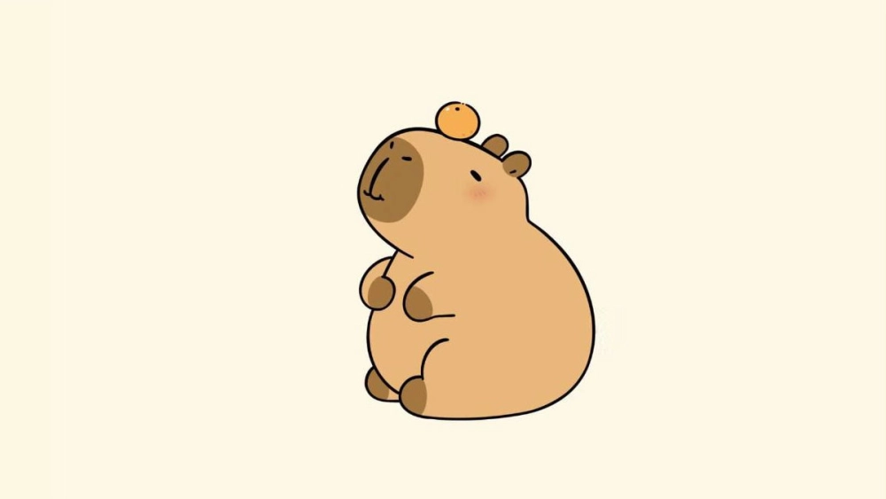 Ngắm nhìn chibi chibi vô tri avatar capybara cute cực dễ mến