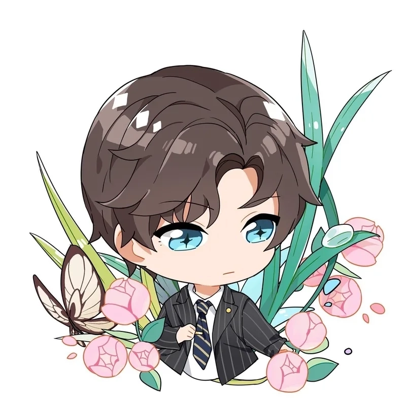 Tạo phong cách riêng với avatar cute chibi nam cực hot