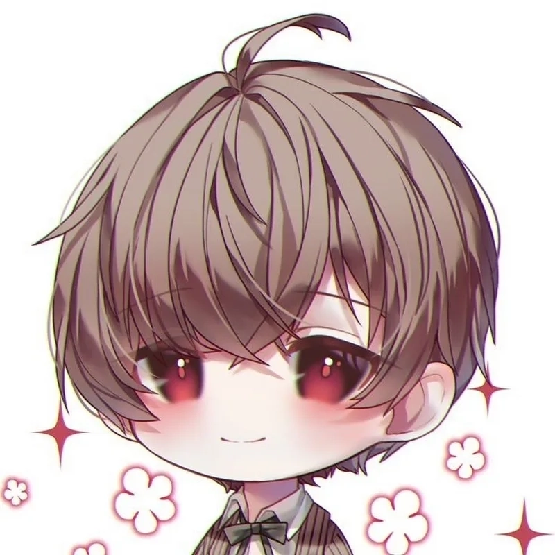 Dành cho nam avatar nam cute chibi phong cách đáng yêu