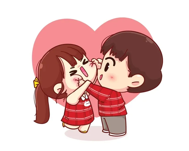Chibi cute avatar đôi ảnh cặp là hình ảnh được yêu thích nhất