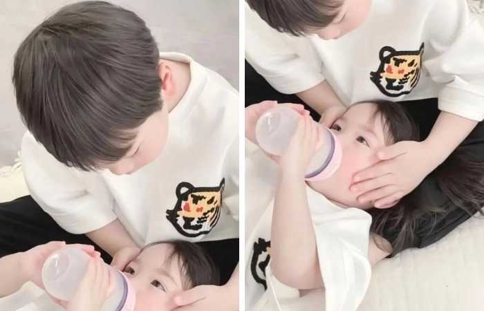 Avatar đôi em bé dễ thương dành cho cặp đôi
