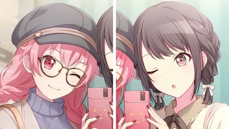 Đáng yêu hơn với cặp đôi anime cute