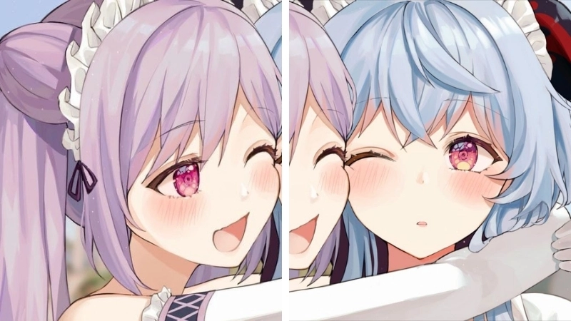 Cặp đôi hoàn hảo với hình cặp anime