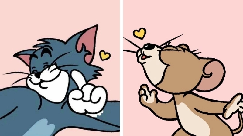 Vui nhộn cùng avatar đôi Tom và Jerry