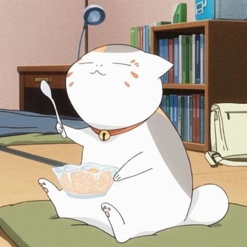 Sưu tầm ngay avatar hình mèo chibi cute độc đáo