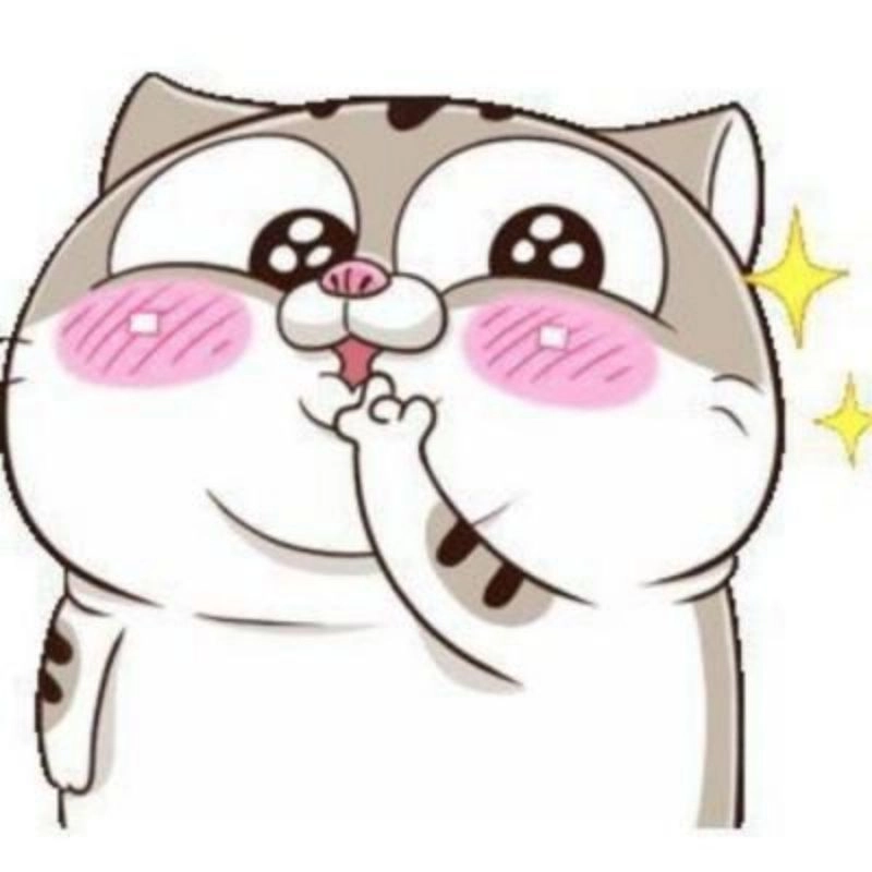 Chọn liền tay avatar cute chibi mèo chibi mập siêu cấp dễ thương