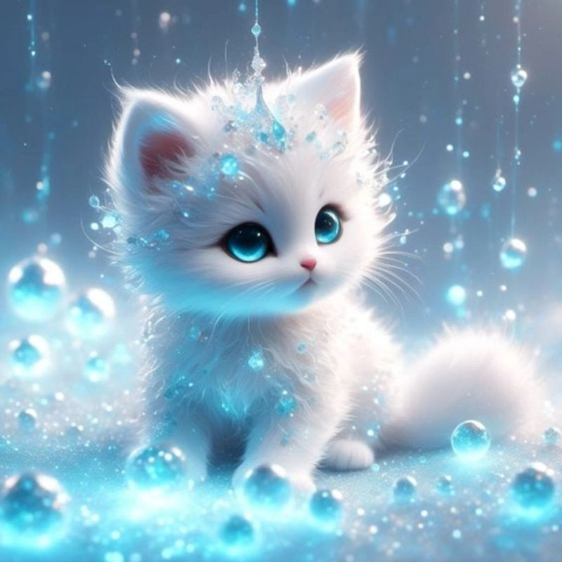 Top mẫu avatar anime chibi ảnh mèo cute hoạt hình hot trend