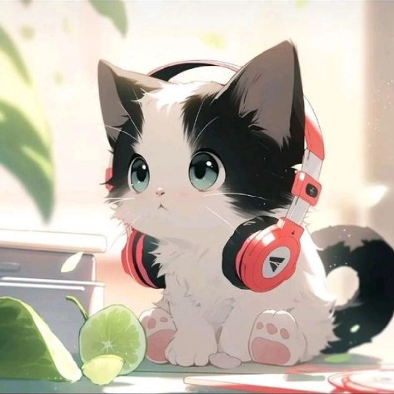 Đổi gió với avatar cute mèo chibi đáng yêu hết nấc