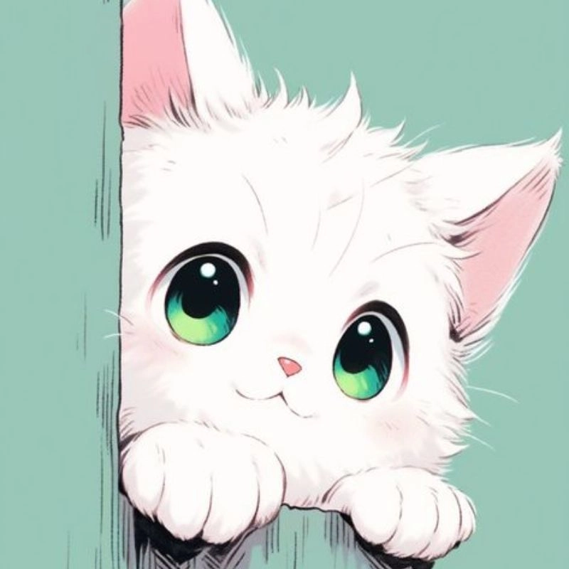 Dễ thương ngất ngây với meo chibi meo chibi avatar mèo cute