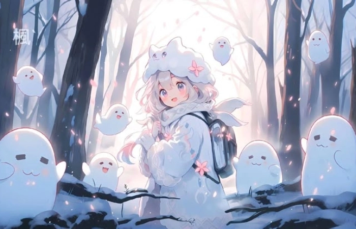 Avatar anime nữ cute chibi dành cho fan anime đáng yêu