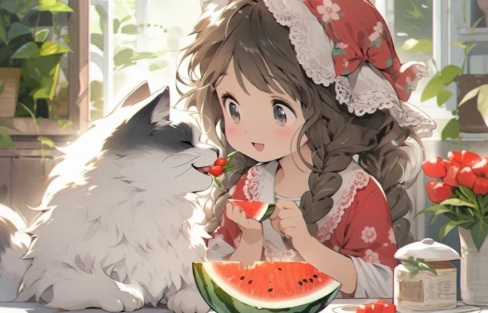 Avatar nữ cute chibi mang đến nét đáng yêu đặc biệt
