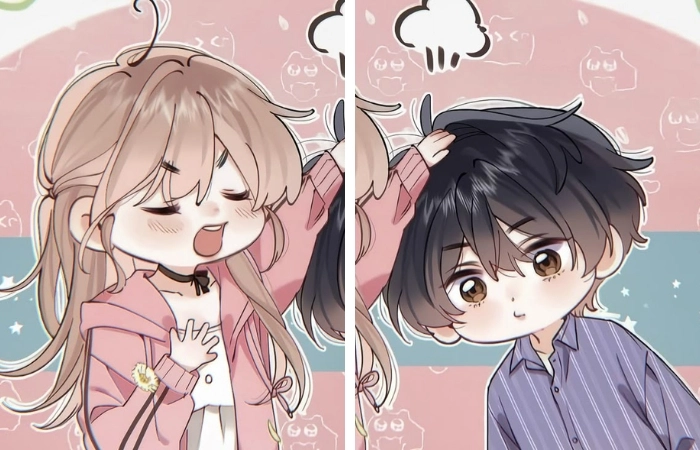 Ảnh anime đôi nam nữ cute dành cho cặp đôi yêu anime