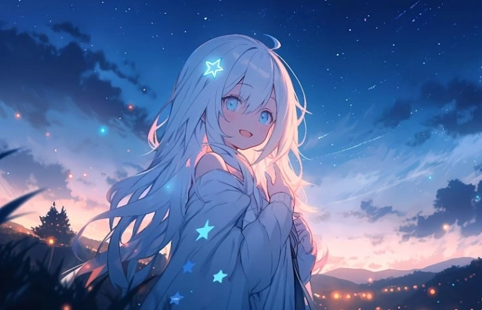 Avatar chibi cute nữ tạo điểm nhấn dễ thương và ngộ nghĩnh