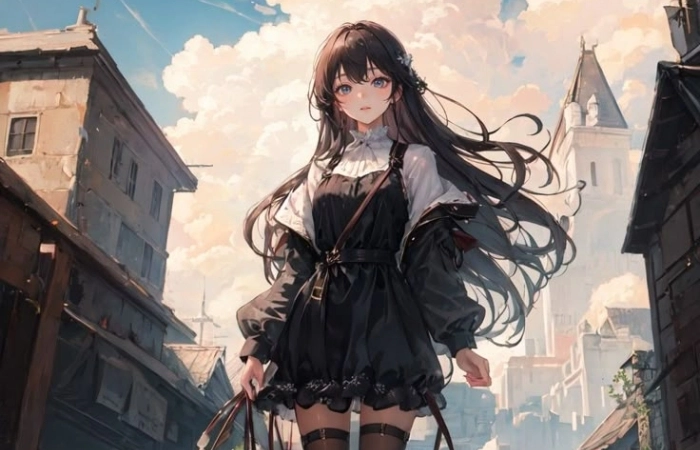 Avatar anime nữ dễ thương tạo cảm giác vui vẻ và năng động