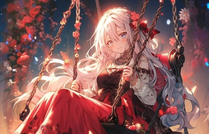 Ảnh anime cute nữ mang đến vẻ đẹp đáng yêu và tươi sáng