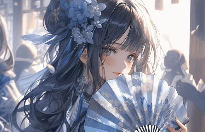 Ảnh anime nữ cute đơn giản nhưng vẫn thu hút và tinh tế