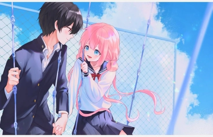 Ảnh anime đôi nam nữ giúp lưu giữ khoảnh khắc đáng yêu của các cặp đôi