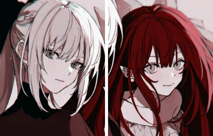 Ảnh anime nữ bff dành cho những ai yêu thích tình bạn anime