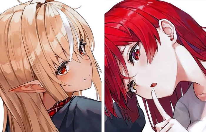 Anime nữ bff thể hiện sự gắn kết giữa những người bạn thân